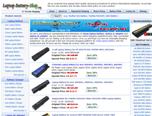 Tablet Screenshot of laptop-battery-shop.org